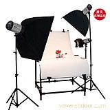 神牛250W影室闪光灯柔光箱3拍摄摄影灯摄影棚摄影器材拍摄台套装