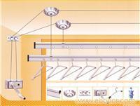供应抛光圆管升降晾衣架生产厂家
