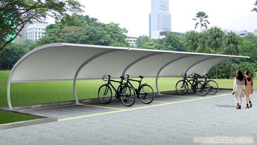 上海自行车棚制作\上海钢结构雨蓬生产供应商
