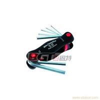 Wiha 威汉 369R PG7 内六角折叠扳手7件装
