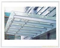 上海钢结构玻璃门厅定做