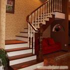 实木楼梯设计，实木楼梯厂家，实木楼梯那家好