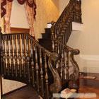 实木楼梯设计，实木楼梯厂家，实木楼梯那家好