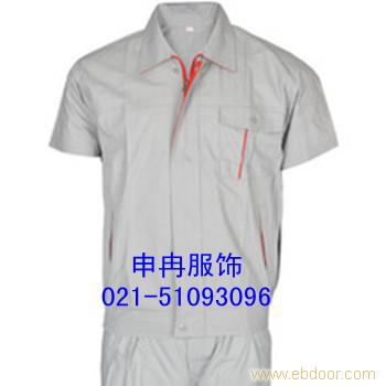 夏季男士短袖工作服订做