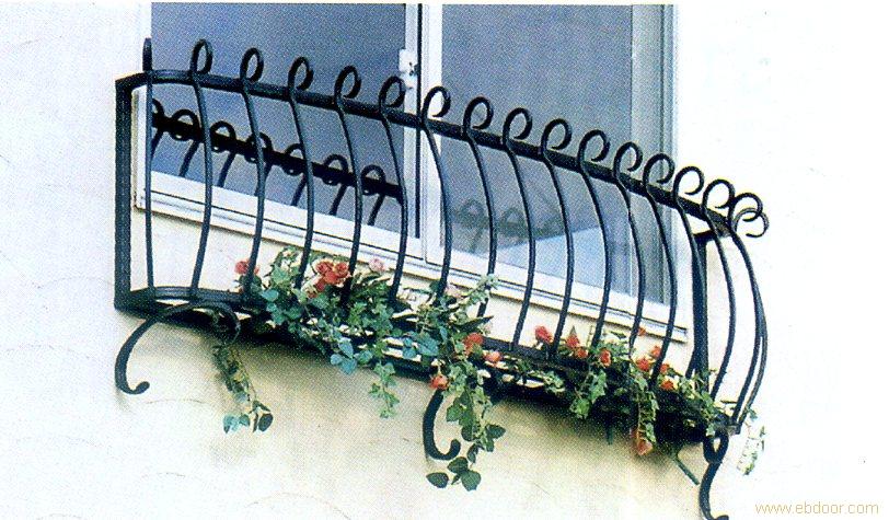 铝艺阳台花架设计