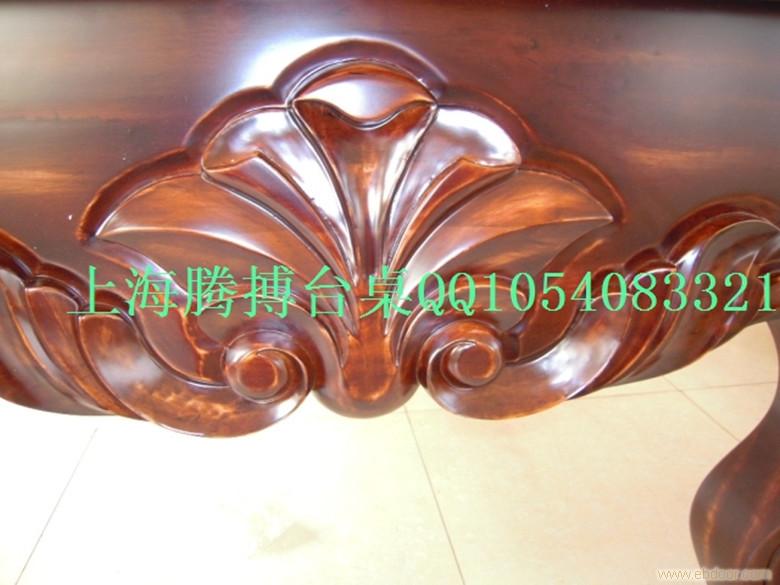 美式桌球台/8尺家用台/雕刻台球桌