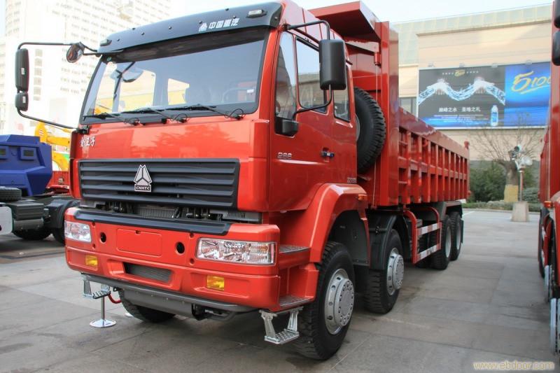 上海 中国重汽 金王子重卡 266马力 8X4 自卸车 图片 价格 报价 4S店销售 ZZ3311M3661C1/L1WAZ-32