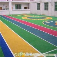 现浇弹性橡胶地面 彩色橡胶地砖