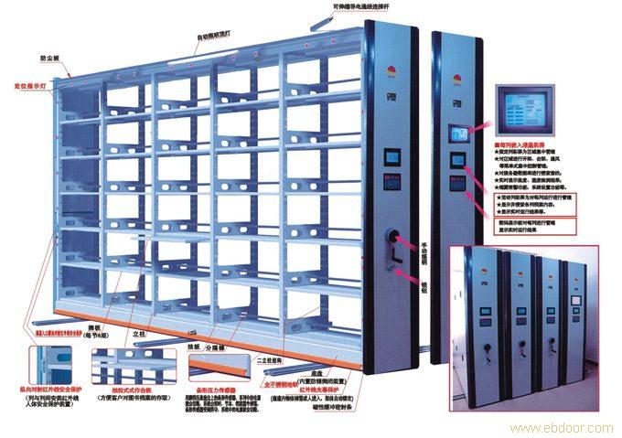 上海智能档案密集架智能密集架直销