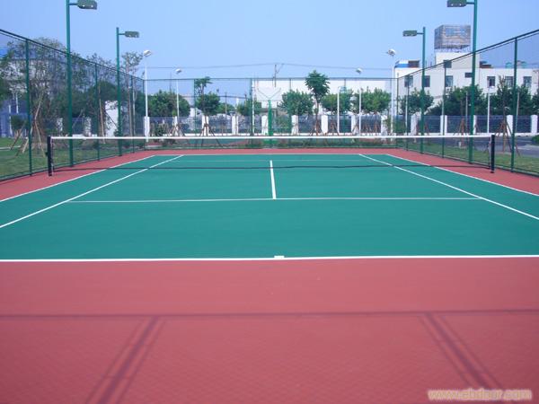上海专业承接硅PU网球场工程