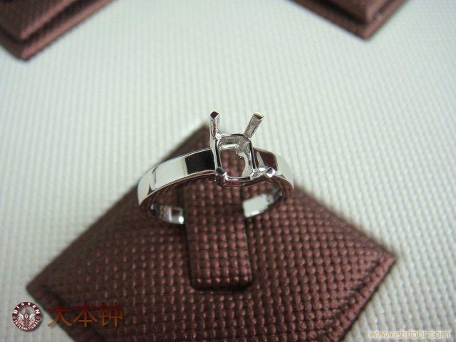 pt900铂金戒托 欧洲珠宝设计 蒂芙尼戒托_pt90
