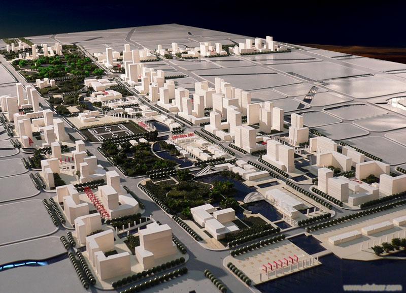 建筑设计，方案模型沙盘制作6
