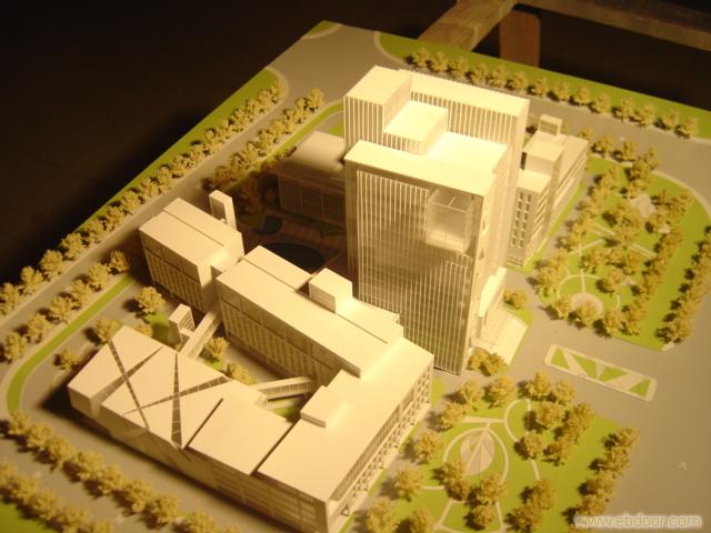 建筑设计，方案模型沙盘制作9