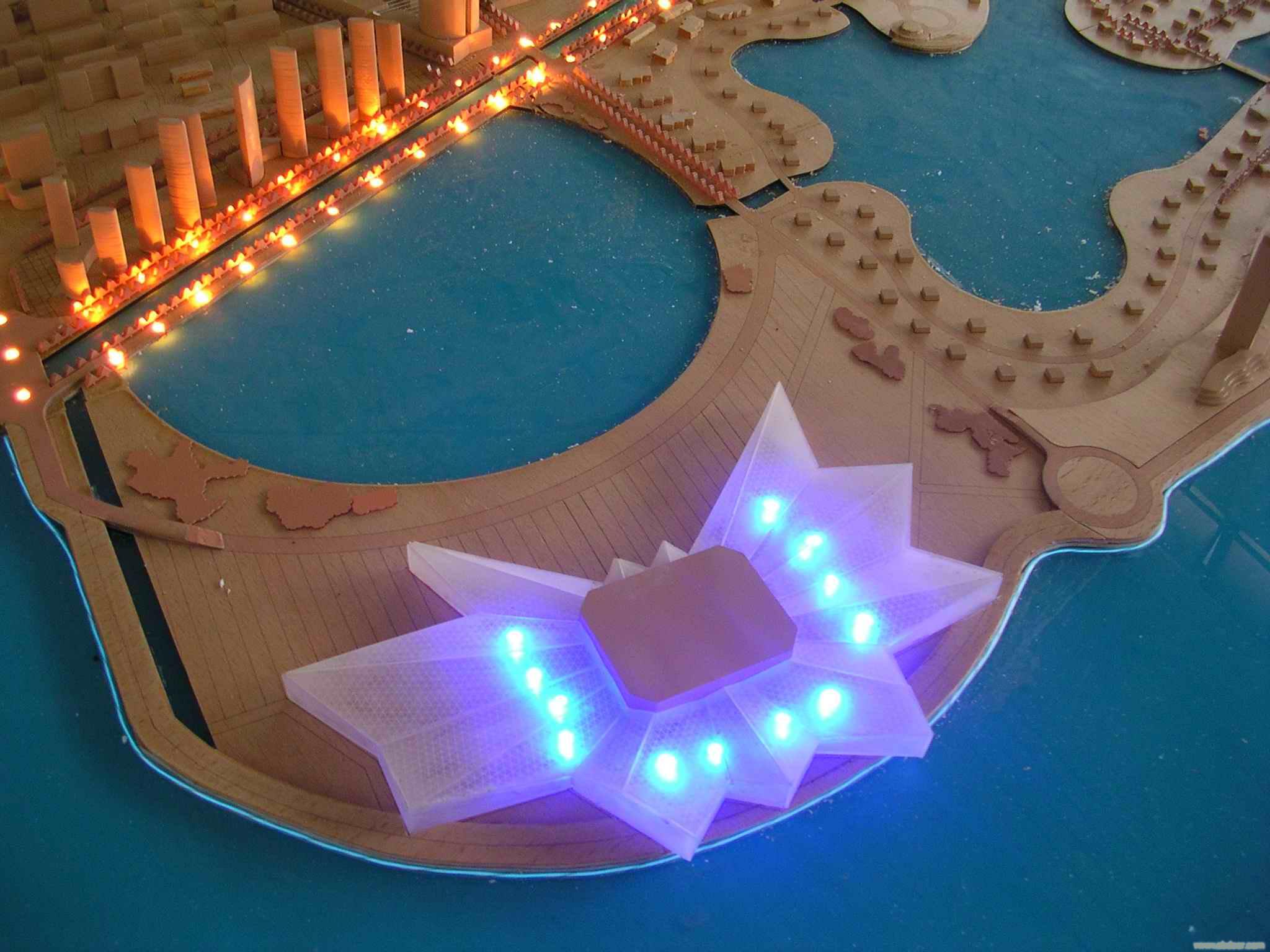 建筑设计，方案模型沙盘制作10