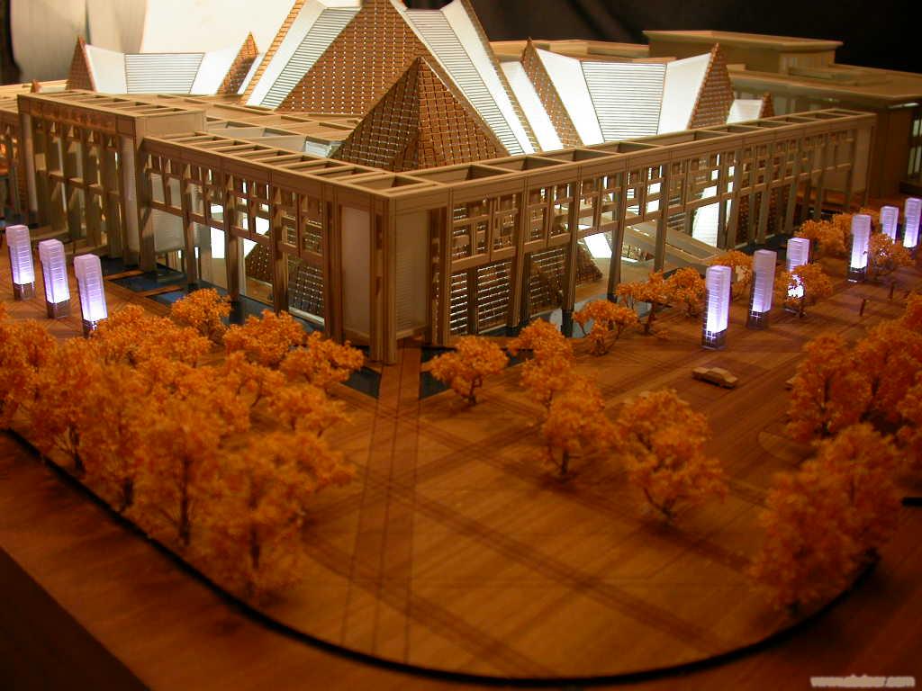 建筑设计，方案模型沙盘制作11