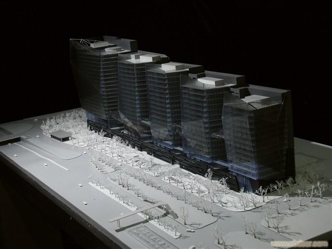 建筑设计，方案模型沙盘制作20