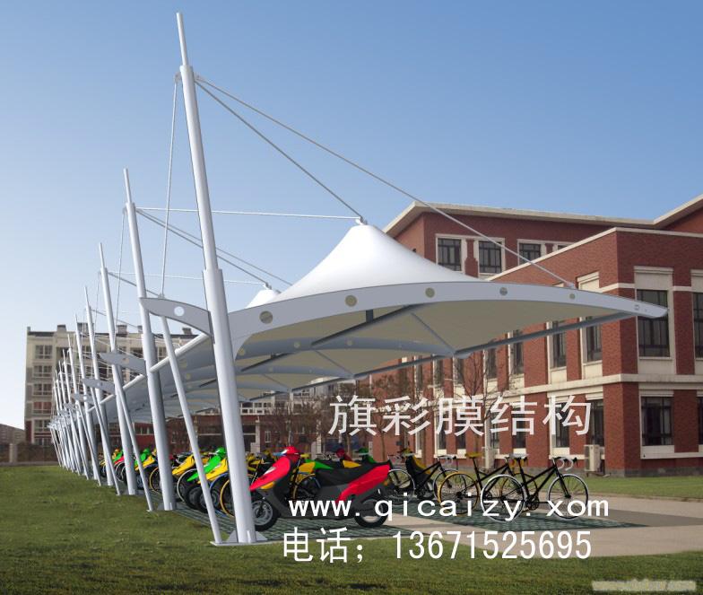 膜结构车棚哪家好-膜结构材料介绍及价格找上海旗彩膜结构专家
