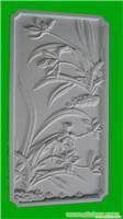 上海石膏兰花浮雕