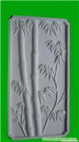 上海石膏竹花浮雕