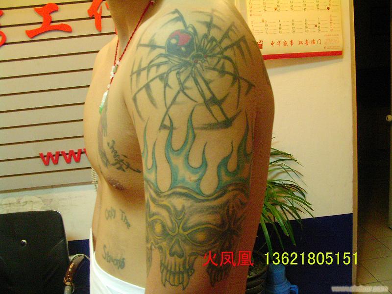 上海最好的彩色纹身工作间_上海最好的彩色纹