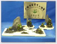 杭州室内假山制作公司-斧劈石假山制作-杭州室内假山价格