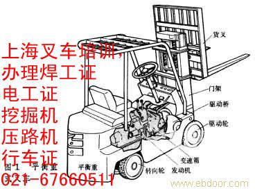 上海闵行区叉车培训报名处