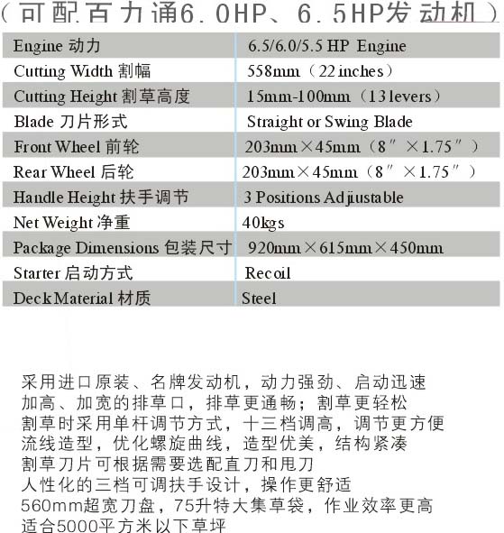 徳堡20寸本田割草机-上海割草机-浙江割草机