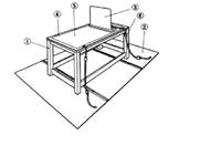 静电放电试验桌 
