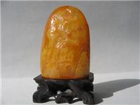 雅士暮归 （田黄石冻） 