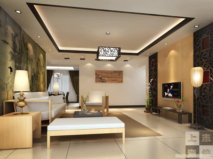 上海高端室内设计/客厅设计装潢