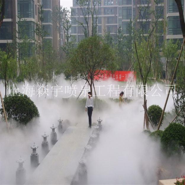 上海人造雾喷泉