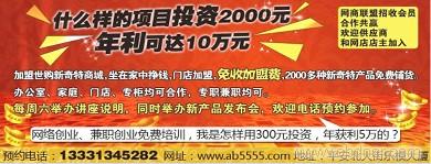 石家庄返利网加盟费用