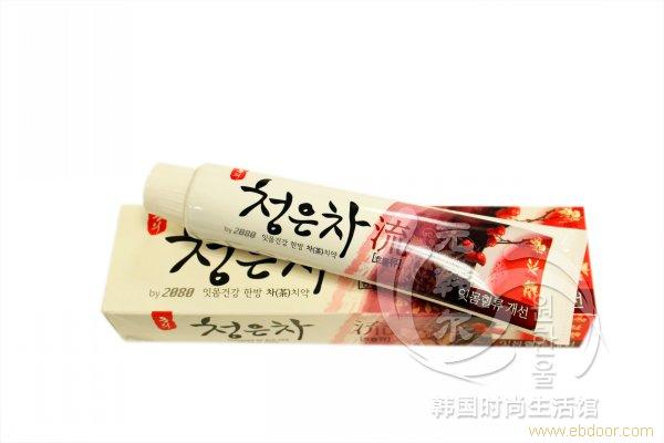 2080清龈茶牙膏 流