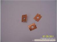 供应PCB板用小铜片，铜端子，分流器，小压板，热敏压片