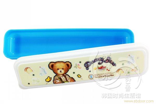 小熊餐具盒