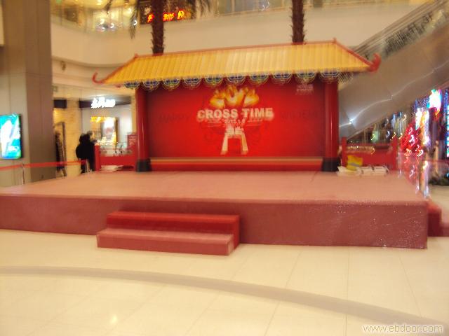 2012年舞台活动背景搭建，上海展台设计，上海展览搭建等