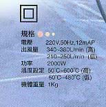 TH8623  2000W  热风枪�