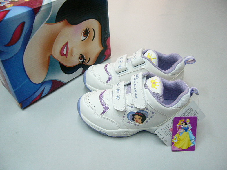 白雪公主07新品上市A029白紫 （童鞋）�