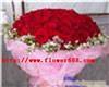 红玫瑰99枝-预订情人节鲜花 上海市鲜花店 上海市实体花店 上海市鲜花网