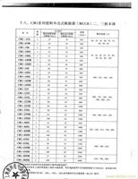 CM1系列塑料外壳式断路器（MCCB）二，三极本体