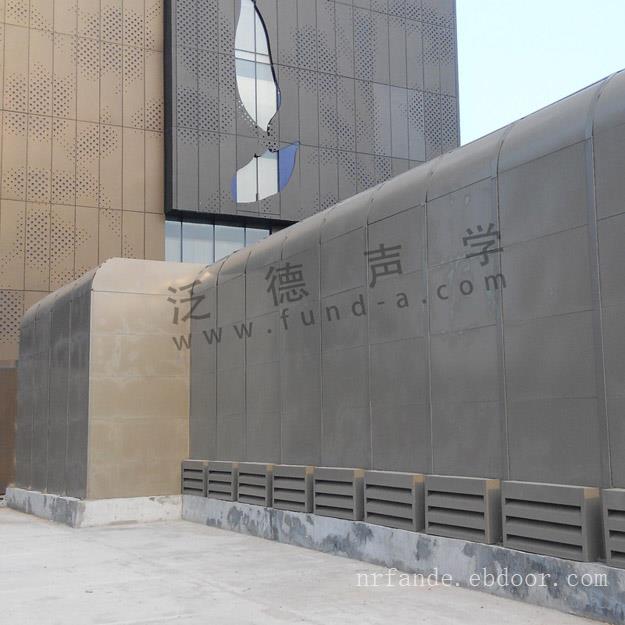 冷却塔噪声治理 郑州艾美酒店冷却塔和机房综合降噪工程及声学顾问