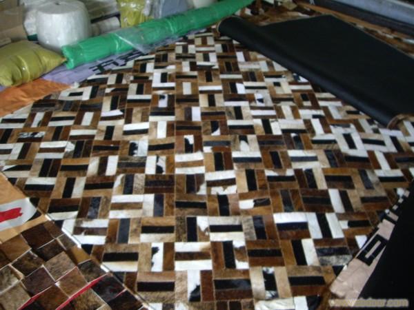 牛皮地毯批发 牛皮地毯价格 地毯厂 地毯公司  4006662680转1028