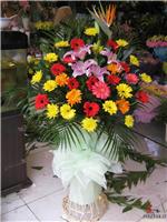 丧事花篮-上海市鲜花店 上海市实体鲜花店