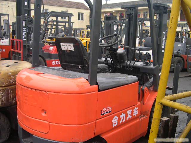 二手平衡重电瓶叉车=二手合力电动叉车