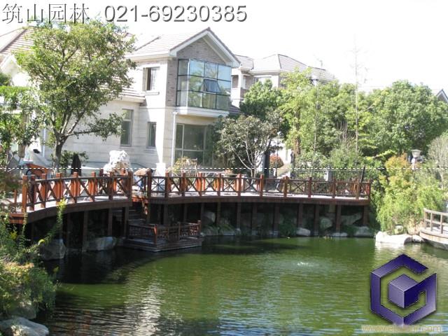 上海防腐木护栏  仿佛木护栏工程  防腐木护栏价格