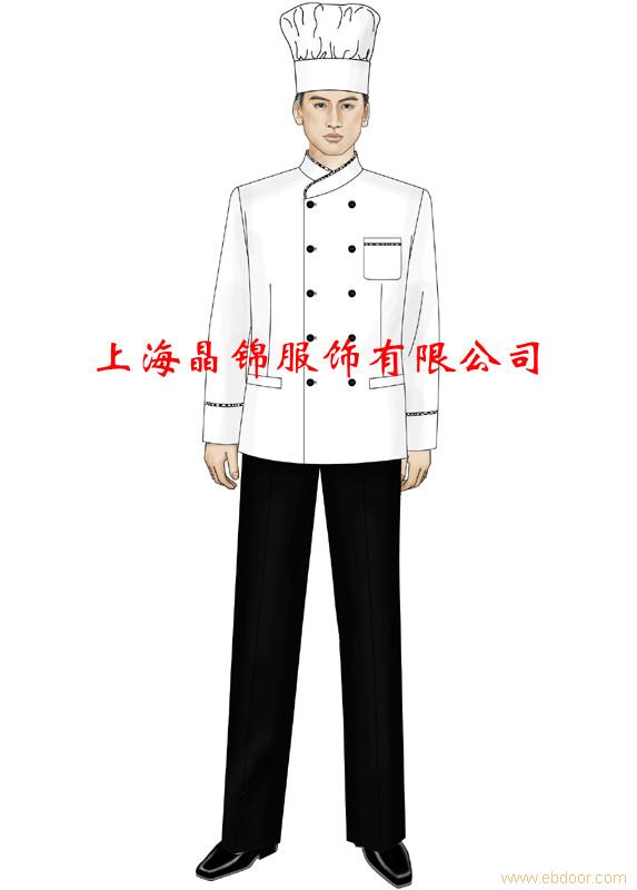 宾馆酒店厨师服定做