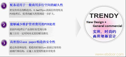 LG特兰迪复合卷材PVC地板