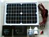 10W太阳能发电系统（手机充电+照明）