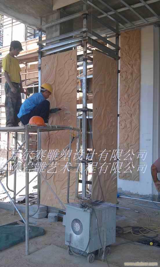 雕塑壁画 玻璃钢壁画 砂岩壁画 别墅外墙装修