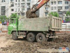 上海土方外运/建筑垃圾清运/土方挖运
